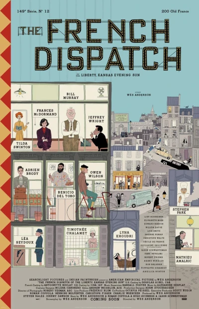 Tờ Báo Công Văn Pháp - The French Dispatch (2021)